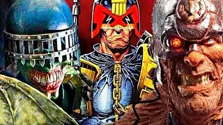 Every (23) Disturbing And Deadly Villains Of Judge Dredd - Backstories Explored In Detail