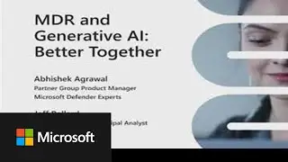 MDR and Generative AI: Better Together - A conversation with guest speaker Jeff Pollard