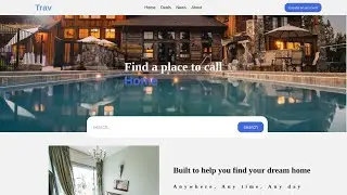 How to create a real estate site with html and CSS preview