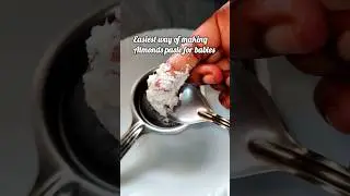 Almond paste for babies #almondpaste