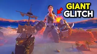 HOW TO BECOME GIANT IN FORTNITE CHAPTER 5 SEASON 3 - CRAZY GLITCH #fortnite #gaming