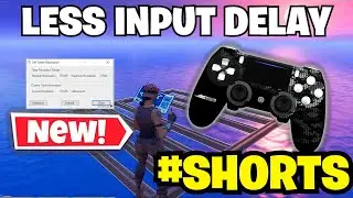 Less Input Delay Fortnite EASY STEPS (Controller & M&K) #shorts