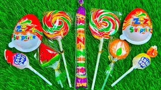 Satisfying video Asmr lollipops candy unboxing video Asmr opening video and chocolate gummy candy