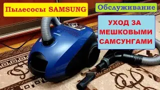 Уход за мешковыми пылесосами Samsung. Нюансы и ошибки