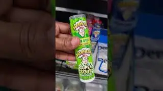 Warheads Green Apple Super Sour Spray Candy Local convenience Store Finds 