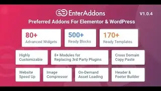 Enter Addons Pro | Preferred Addons For Elementor And WordPress By looksweb