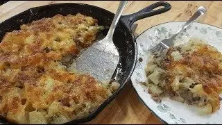 Hamburger Casserole - 100 Year Old Recipe - (Re-Dux) - The Hillbilly Kitchen