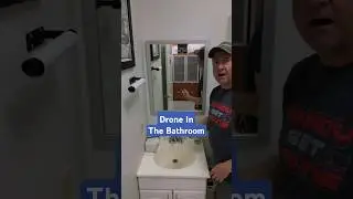 Drone In The Bathroom 💧🧻 🙌