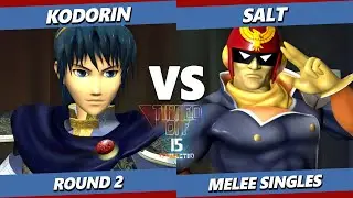 Tipped Off 15 - KoDoRiN (Marth) Vs. Salt (Captain Falcon) Smash Melee - SSBM