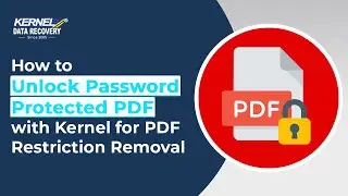 How to Unlock Password Protected PDF with Kernel for PDF Restriction Removal