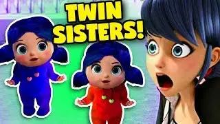 MARINETTE HAS TWIN SISTERS! 🐞 THEY DRIVE HER CRAZY! 👧🏻 👧🏻