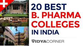 Top 20 Pharmacy Colleges in India | 100% Placement Record | NIRF Ranking | Fee | Exam