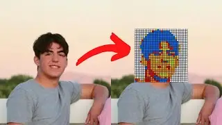 I turned my face into a Rubik’s Cube! (Rubik's Cube Art)