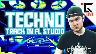 🔴DUBSTEP PRODUCER TRIES MAKING TECHNO FOR THE FIRST TIME LIVE | FL Studio 20
