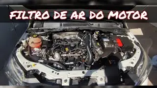 TROCA DO FILTRO DE AR DO MOTOR ONIX PLUS 2020 1.0 TURBO