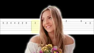 Samantha Ebert - Flowers (Easy Guitar Tabs Tutorial)