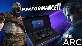 Intel Arc A770 - GREAT Performance in demanding games  - [RE4 , Elden Ring , God of War , & ??]