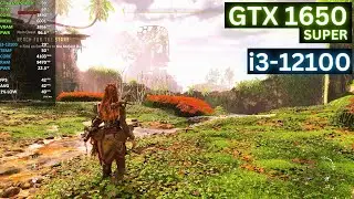 Horizon Forbidden West | GTX 1650 SUPER + i3 12100 | 1080p | Medium Settings & FSR