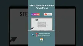 Prezi style animation in PowerPoint using slide zoom 