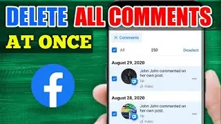 How to Delete ALL COMMENTS on Facebook at Once (2024)