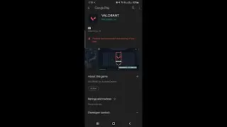 How to get VALORANT MOBILE on Playstore