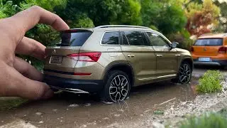 Unboxing Skoda Kodiaq SUV 1:18 Scale Diecast Model Car  | Off road | Skoda Dealer Edition