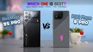 RedMagic 9S Pro Vs ROG Phone 8 Pro | Which one is your Favourite!