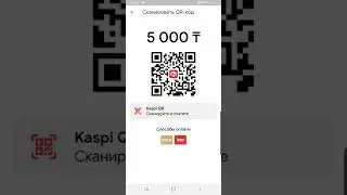 Как удаленно принять оплату с Kaspi Pay или с куаркод?!
