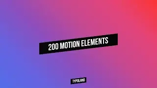 200 Motion Elements Premiere Pro Presets