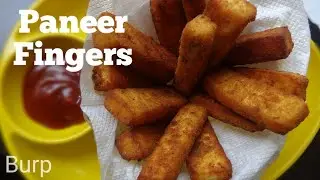 Paneer Fingers | Your Kids will love it | Quick snacks recipe