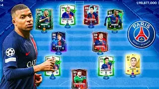 PSG - Best Special Squad Builder! Mbappe 100 Rated! Fc Mobile