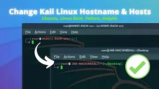 Change Hostname and Hosts in Linux