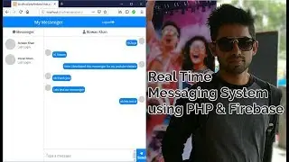 PHP Firebase Real Time Chat Application | Free Source Code