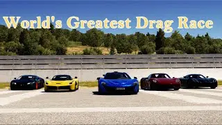 Forza Horizon 2 - World's Greatest (Hypercar) Drag Race 3: P1, 918, LaFerrari, Super Sport, Agera