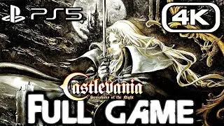 CASTLEVANIA SYMPHONY OF THE NIGHT PS5 Gameplay Walkthrough FULL GAME (4K 60FPS) No Commentary