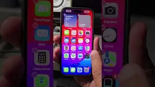 Customize Home Screen: iOS 18, iPhone 15 Pro, iPhone