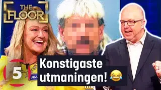Hur bra kan du dina kända frisyrer? | The Floor Sverige | Kanal 5 Sverige