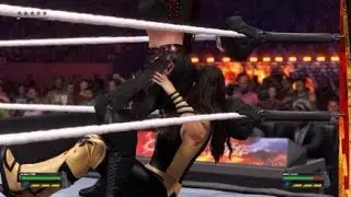 WWE 2K23 Gameplay - Alba Fyre StinkFace