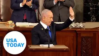 Israel Prime Minister Benjamin Netanyahu makes Congressional address | USA TODAY