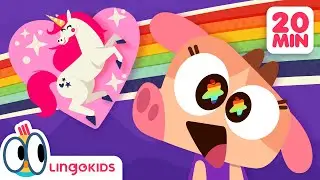 My Unicorn Song 🦄 + More Fantasy Songs for Kids | Lingokids