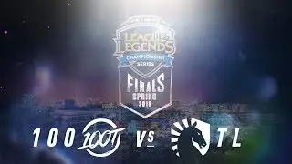 100 vs. TL  | NA LCS Spring Playoffs | Finals Game 1 | 100 Thieves vs. Team Liquid (2018)