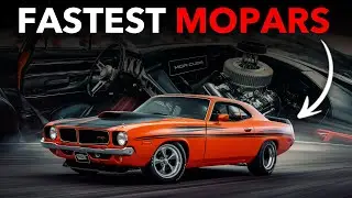 Top 10 Quickest Mopars | The Furious Muscle Cars