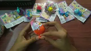 Sleep & Enjoy with unboxing whole box of kinder joy | ASMR sound unboxing...