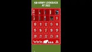 Advent Calendar Day 9 | British Army #shorts