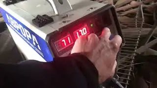 Полуавтомат Динамика 2000. Сварка лестницы.