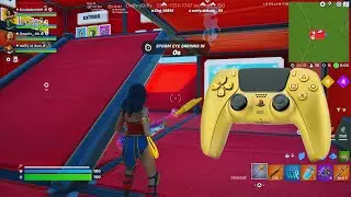 Fortnite 3v3v3v3 Go Goated Zonewars🐐 Gameplay + Best Controller Settings For Fortnite