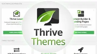 How to Drag and Drop Website builder-Landing Page Design with 10 minutes 2018 | Thrive Architect