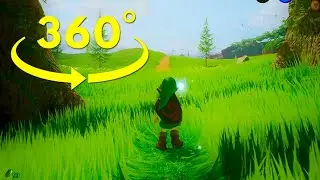 360 Exploring Hyrule - Ocarina of time - VR 360 video