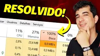 Como CORRIGIR o Problema de DISCO 100% no Windows 10 e Windows 11 - [Solução Definitiva!]