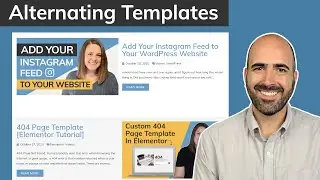 Elementor Custom Skin Alternating Templates